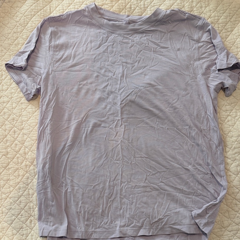 lululemon athletica Light Purple oversized tee- size 6